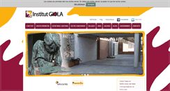 Desktop Screenshot of institutgiola.org